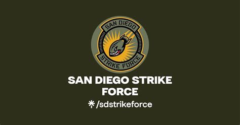 San Diego Strike Force Instagram Facebook Tiktok Linktree