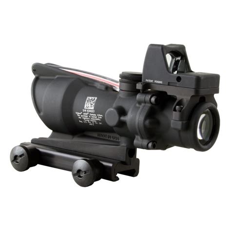 Trijicon Acog 4×32 Dual Illuminated Red Chevron 223 Ballistic Reticle