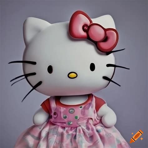 Hello Kitty Cartoon Character On Craiyon