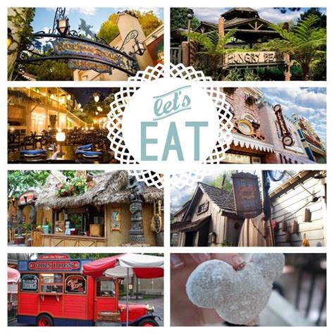The Best Places to Eat in Disneyland | Best places to eat, Best