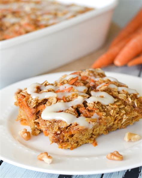 Carrot Cake Baked Oatmeal Flying On Jess Fuel