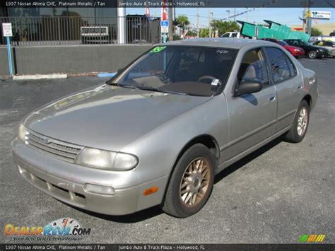 1997 Nissan Altima Gxe Platinum Metallic Tan Photo 5