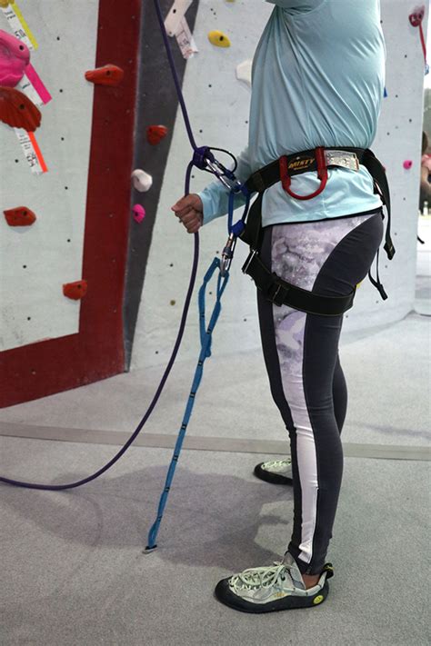 Top Rope Belay Setup Overview Student And Campus Life Cornell University