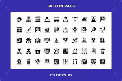 Science Fair Icons Icon Pack