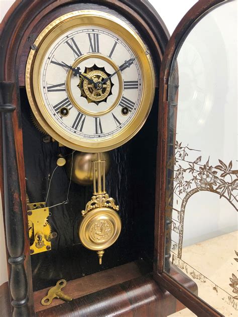 Antique Waterbury Mantel Clock Exibit Collection