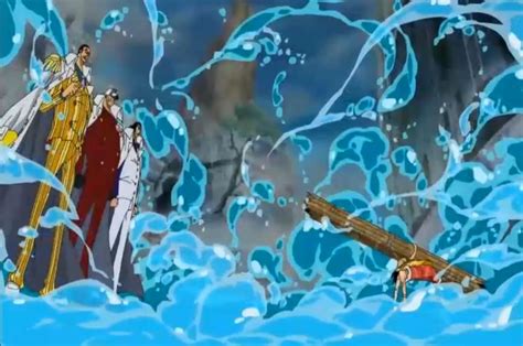 Luffy Vs Admirals One Piece Comic One Piece Anime Anime Wallpaper