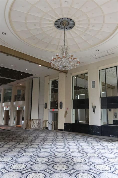 1931 Waldorf Astoria Hotel Starlight Balcony Railing Ballroom Art Deco
