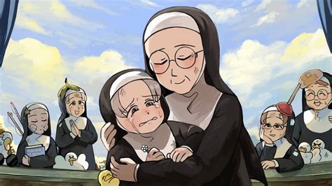 Star Nun Smug Nun Mother Superior Pancake Nun Parted Grey Nun And
