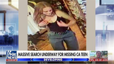 missing california teen seen on surveillance camera hours before disappearance fox news video