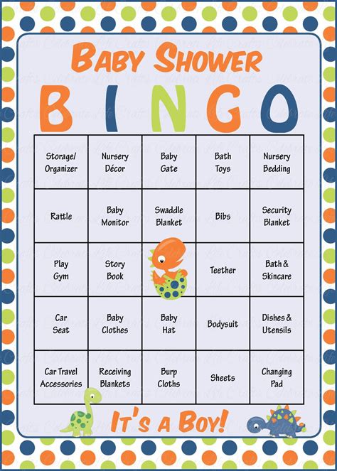 Baby Shower Bingo Games Printable 30 Baby Shower Bingo Cards Diy