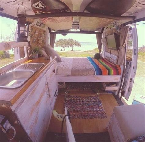 40 Comfy Rvs Camper Van Conversion Inspirations On A Budget Van