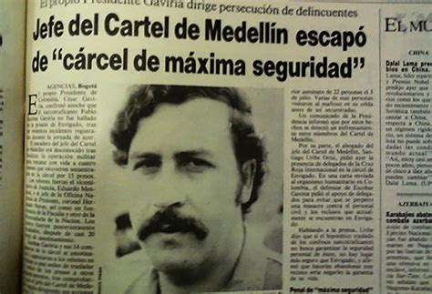 La Fuga De La Catedral El Principio Del Fin De Pablo Escobar Infobae