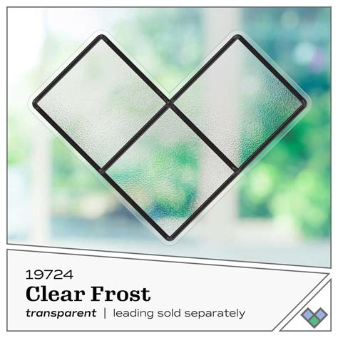 Clear Frost Gallery Glass Window Color Paint Gallery Glass By Plaid