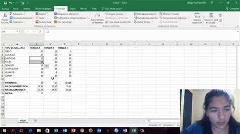 Cómo sacar la MODA en Excel YouTube