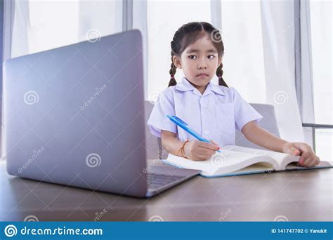 Digital Generation Learning From Internet Concept Stock Photo Image