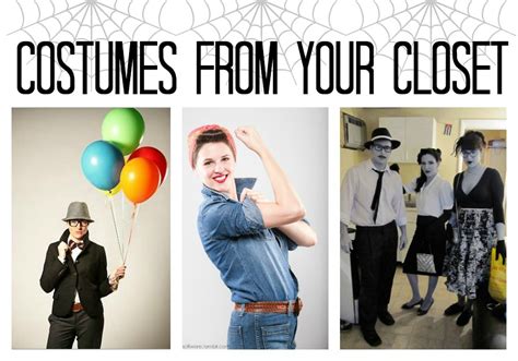 Costumes From Your Closet Last Minute Costumes Made To