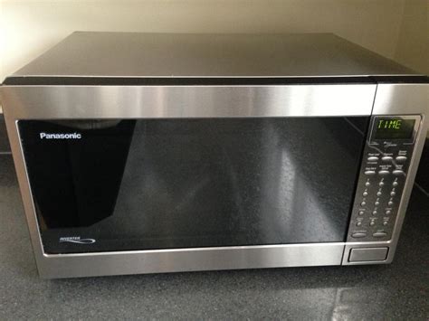 Panasonic 1200w Genius Inverter Stainless Steel Microwave East Regina