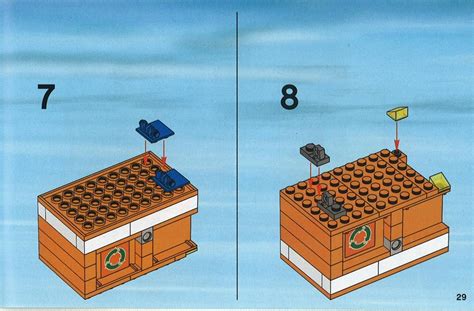 Download lego instructions from the 1950's to the present time. Instructions for 7991-1 - Garbage Truck | bricks.argz.com