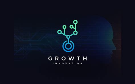 Logotipo De Tecnología De Innovación De Crecimiento