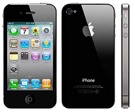 Apple Iphone 4s 64gb Black Factory Unlocked Gsm Atandt T Mobile 4g