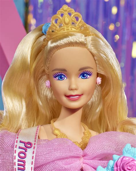 Barbie Doll Blonde 80s Prom Rewind Series Mattel