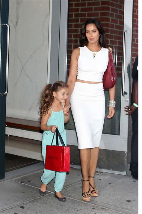 Padma Lakshmi With Daughter Krishna Out In Nyc Gotceleb
