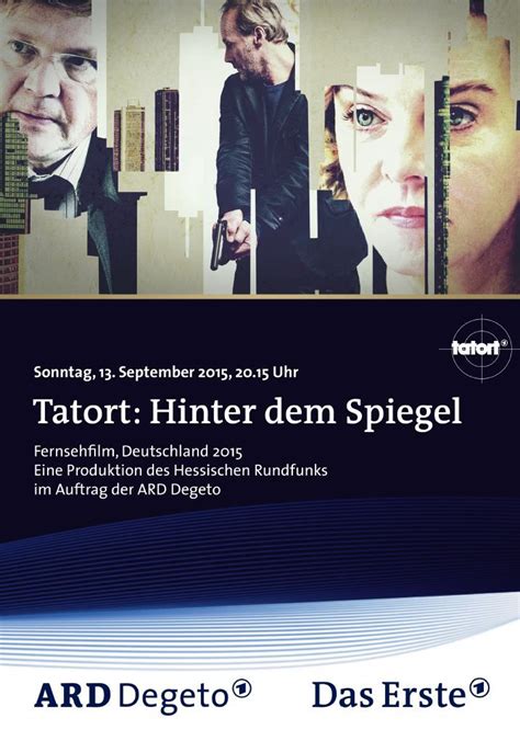 Tatort Hinter Dem Spiegel Tv Film Reihe Krimi 2014 2015 Crew