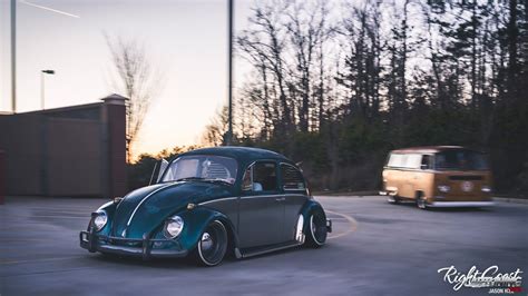 Stanced Volkswagen Beetle Side