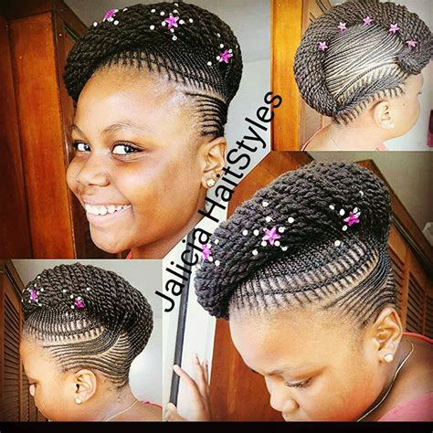 Half up and half down black hairstyle. Happy birthday makayla! Hairstyles* - Jalicia's HairStyles ...