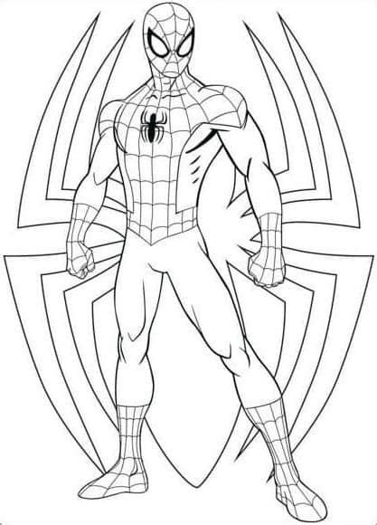 Desenhos De Homem Aranha Para Colorir Salvabrani