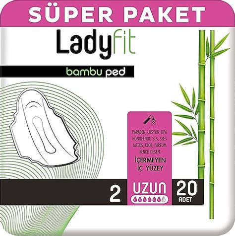 Lady Turco LadyFit Bambu Süper Uzun li Ped Fiyatları Özellikleri ve