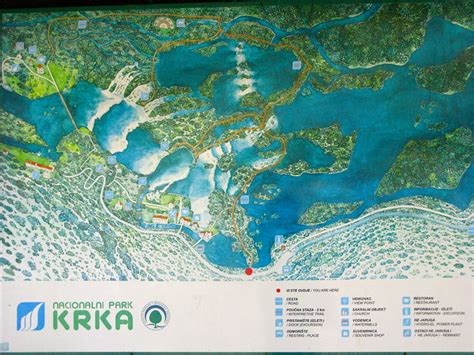 Krka National Park Map Flickr Photo Sharing
