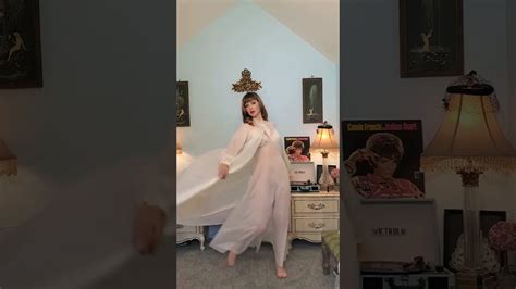 Dainty Rascal Dancing In Sexy Sheer Grecian Peignoir Set Youtube