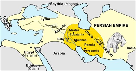 Exploring The Map Of The Persian Empire Las Vegas Strip Map