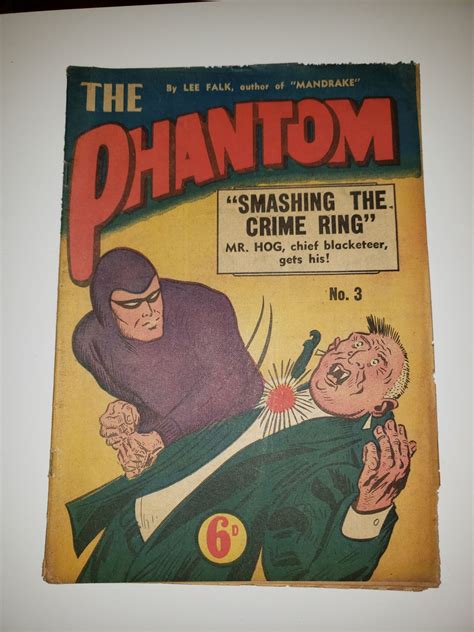 Australian Original Phantom Issue 3 Golden Age Comic Books Cgc