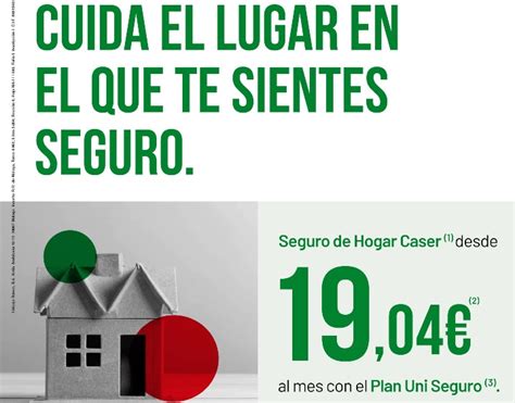 Oferta válida para viviendas no aseguradas en caser durante los últimos 6 meses y. Unicaja lanza una campaña con un seguro de Hogar de Caser ...