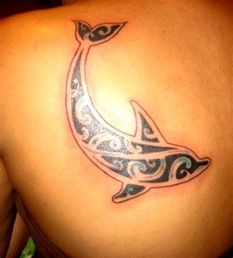 10 beautiful tribal dolphin tattoos