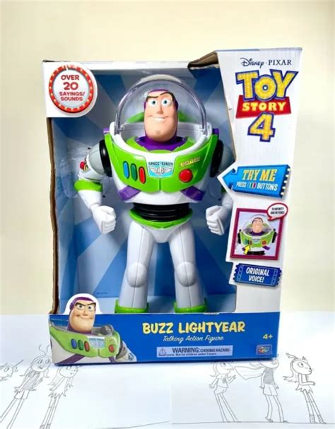 Disney Pixar Buzz Lightyear 12 Inch Interactive Talking Action Figure