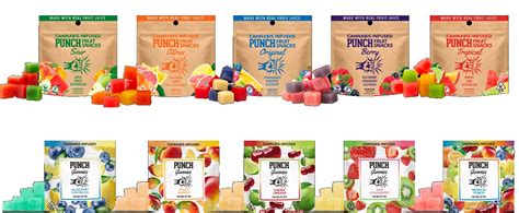 Punch 100mg Gummiesfruit Snack 2 For 20 Special High Octane Express