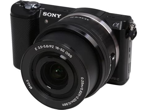 Sony Alpha A5000 Ilce 5000lb Black Compact Interchangeable Lens