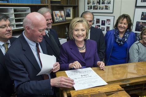 Hillary Clinton Files For New Hampshire Primary Nbc News
