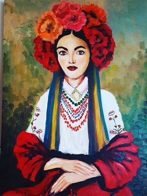 Ukrainian Girl Painting By Iryna Petryk Saatchi Art