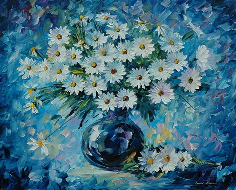 Collect a few and arrange as you like on mantels, ledges and tabletops. HD wallpaper: white daisy flowers painting, chamomile ...