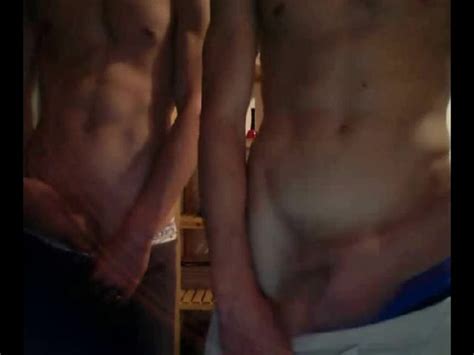 College Twinks Jerking Off Together