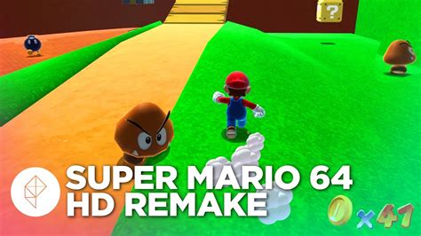 Super Mario 64 Hd Fan Project Gameplay Overview Youtube