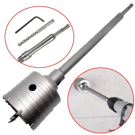 50mm Sds Plus Shank Hole Saw Cutter Concrete Cement Stone Wall Drill