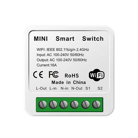 16a Mini Smart Wifi Diy Switch Supports 2 Way Smart Home Automation
