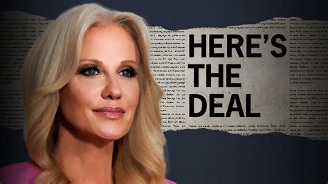 Kellyanne Conway Previews Memoir Fox Nation Special Heres The Deal