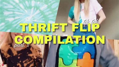 Thrift Flip Compilation Painting Clothes Tik Tok Youtube