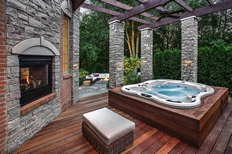 Hot Tub Outdoor 25 Mesmerizing Ideas For Small Spaces